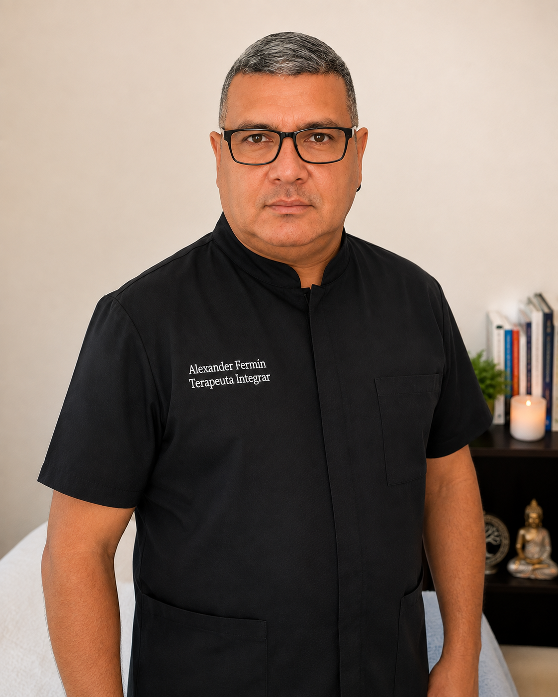 Alexander Fermín, Ingeniero Industrial, Masoterapista y Terapista Integral